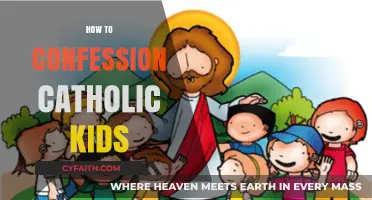 Teaching Catholic Kids the Art of a Sincere Confession
