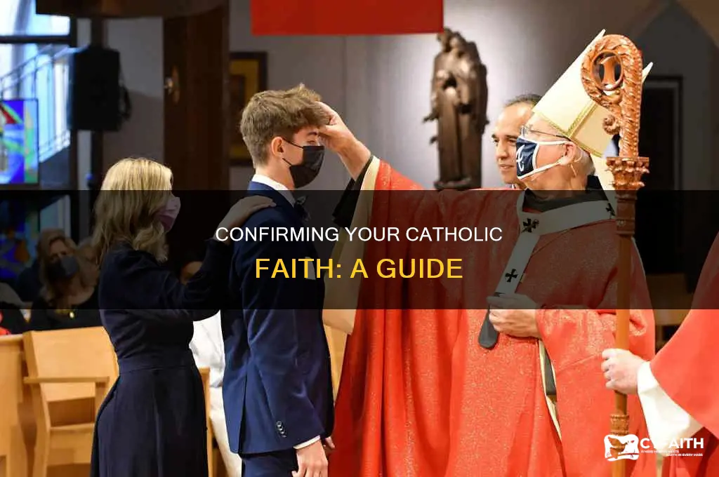 how to confirm you are catholic