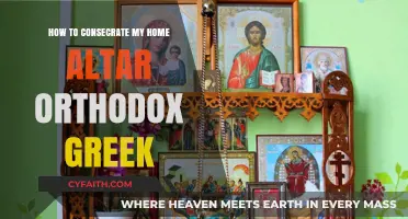 Consecrating Your Orthodox Greek Home Altar: A Step-by-Step Guide
