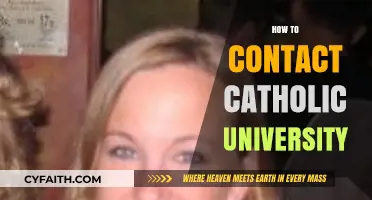 Contacting Catholic University: A Step-by-Step Guide for Prospective Students