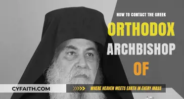 Contacting the Greek Orthodox Archbishop: A Step-by-Step Guide