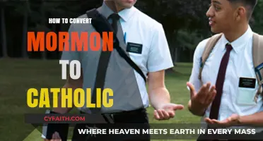 Converting Mormons to Catholicism: A Guide to Success