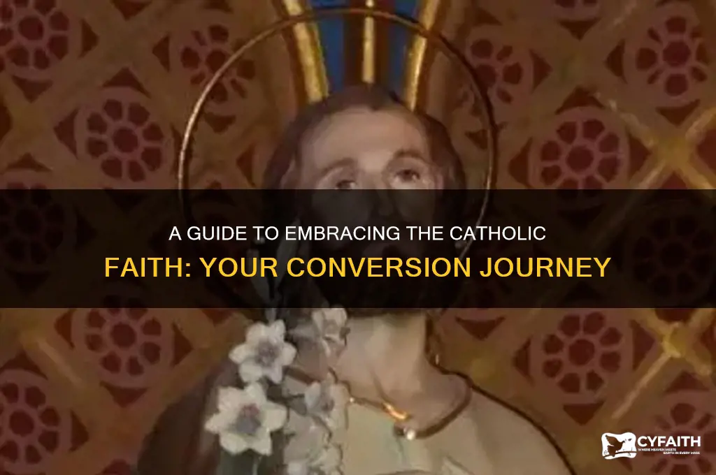 how to convert to catholic