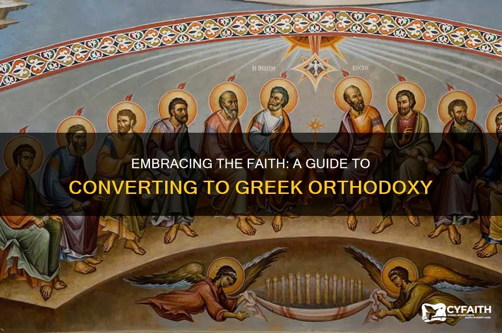 how to convert to greek orthodox