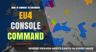 Master EU4 Console Commands: Convert to Orthodox Religion Easily