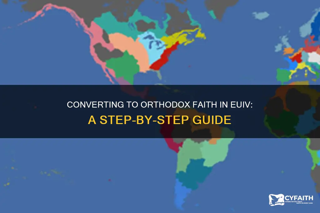 how to convert to orthodox euiv