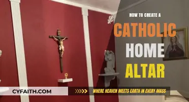 Creating a Sacred Space: Your Catholic Home Altar