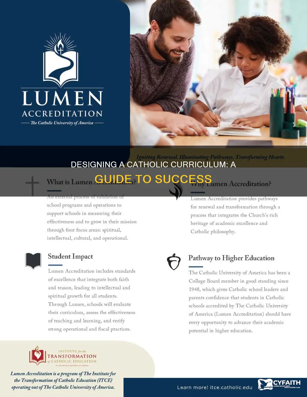 how to create a good catholic curriculum