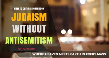 Critiquing Orthodox Judaism Respectfully: Avoiding Antisemitism in Dialogue