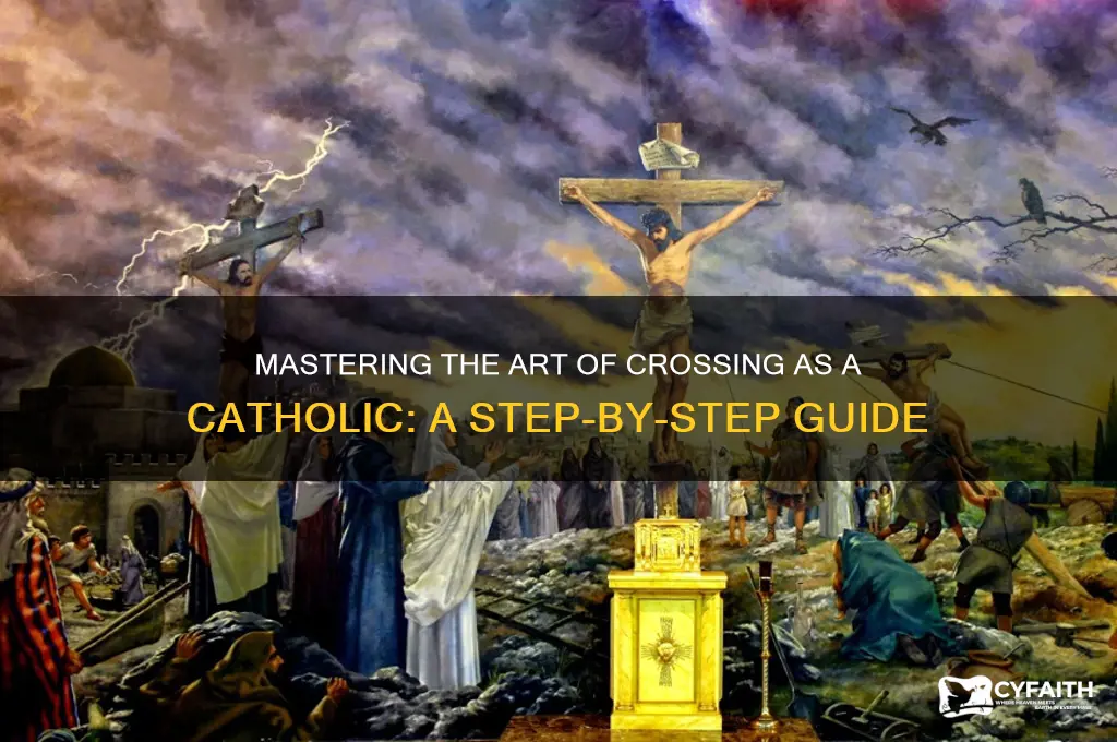 how to cross another catholic