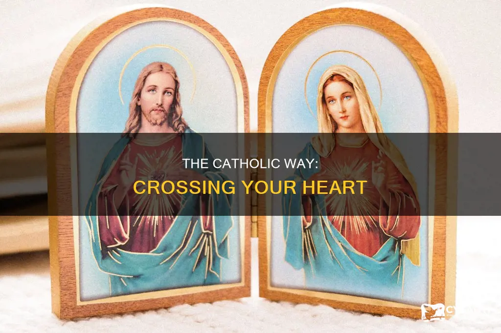 how to cross your heart catholic