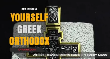 Mastering the Greek Orthodox Cross: A Step-by-Step Guide to Properly Crossing Yourself
