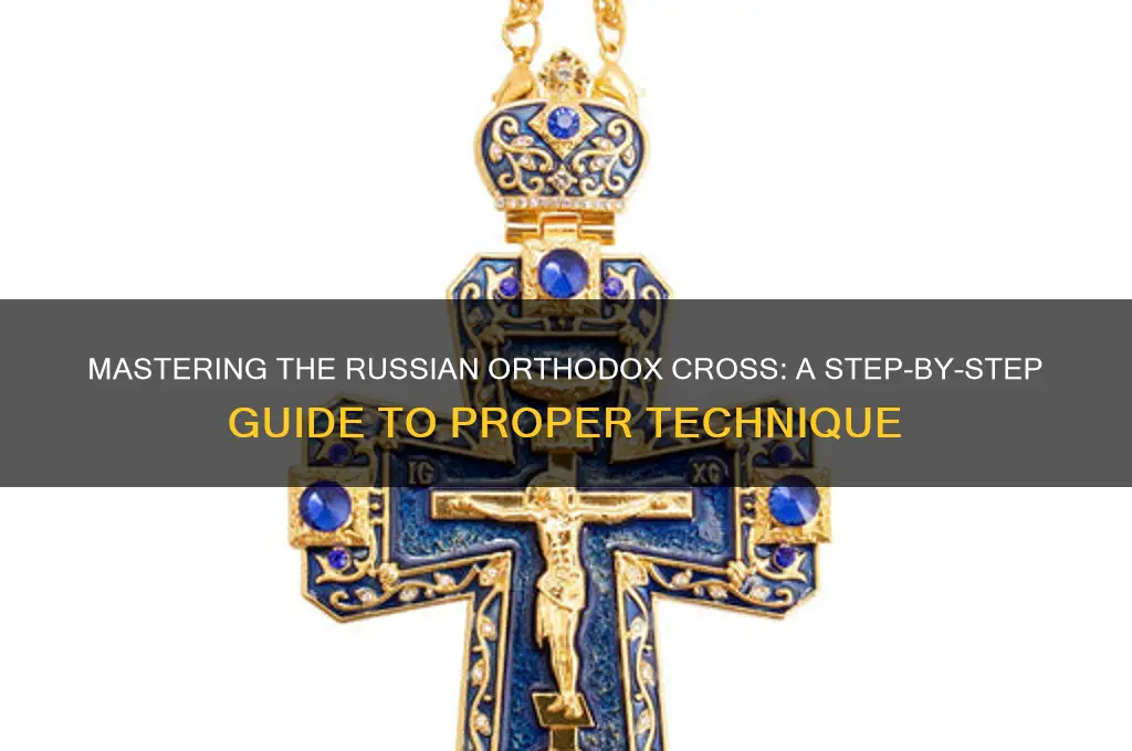 how to cross yourself russian orthodox