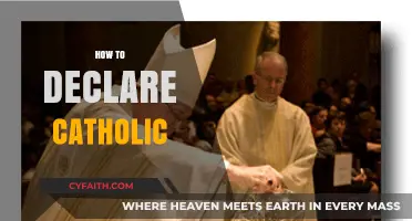 Understanding the Process: How to Declare Yourself as Catholic