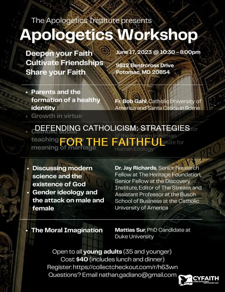 how to defend our catholic faith