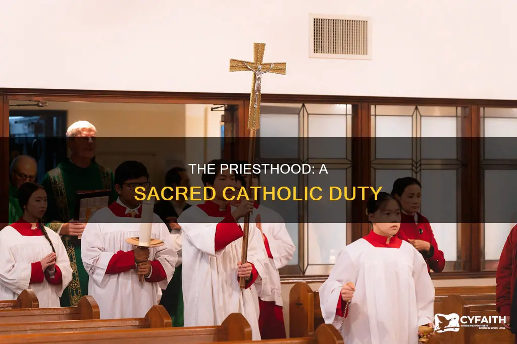how to defwnd priesthood in catholic