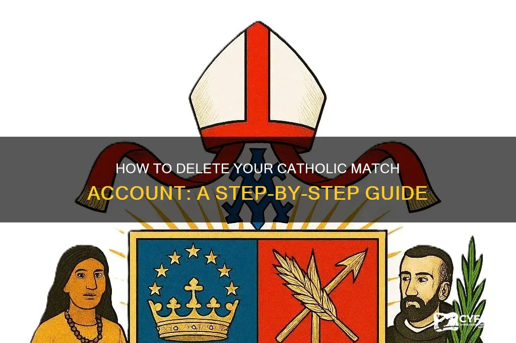 how to delete catholic match