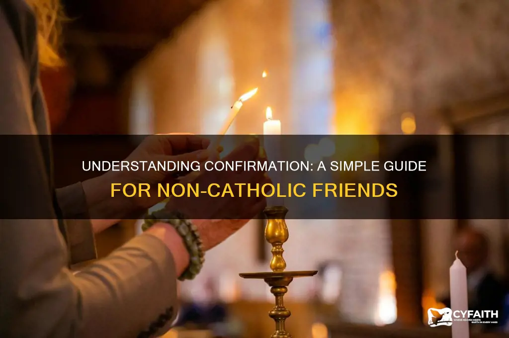 how to describe confirmation to someone who is not catholic