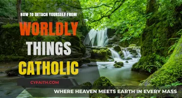 Detaching from Worldly Things: A Catholic's Guide to Simplicity