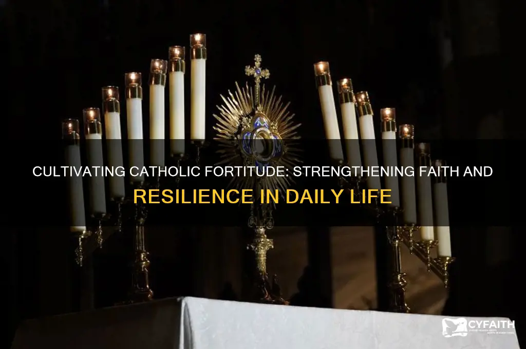 how to develop fortitude catholic
