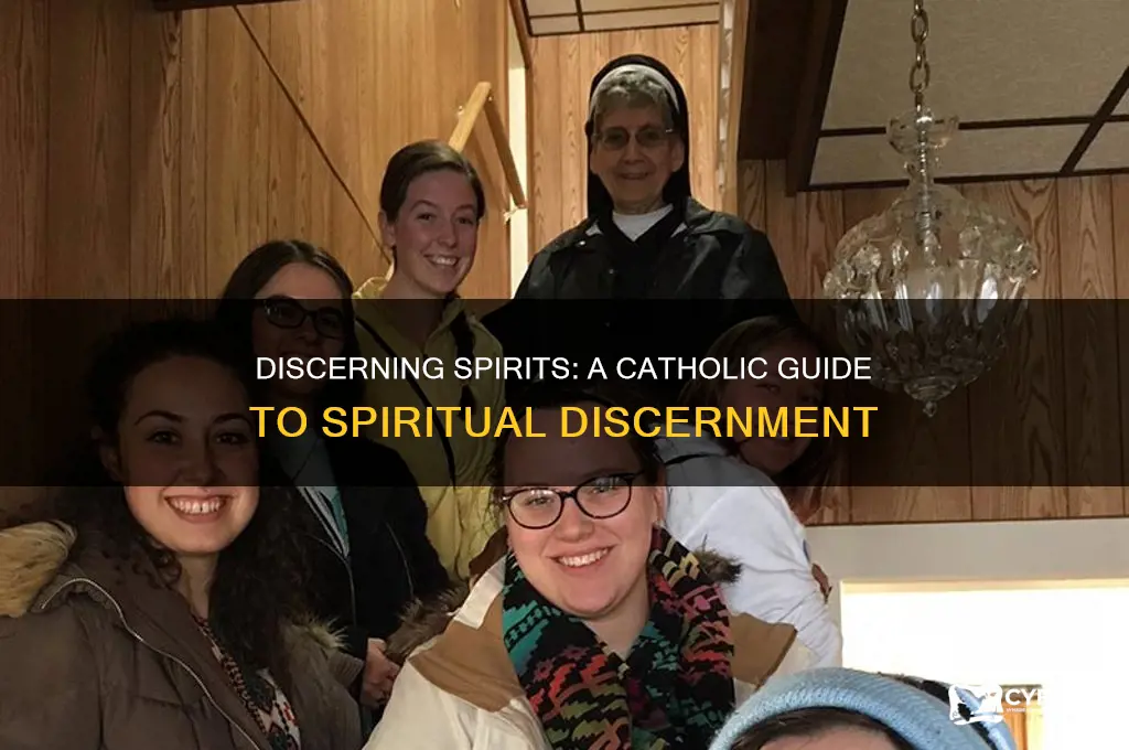 how to discern spirits catholic