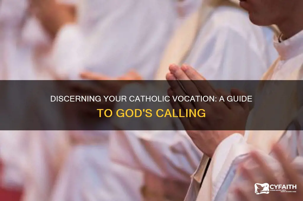 how to discern vocation catholic