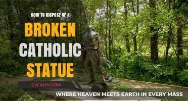 Dispose of Broken Catholic Statues Respectfully and Properly