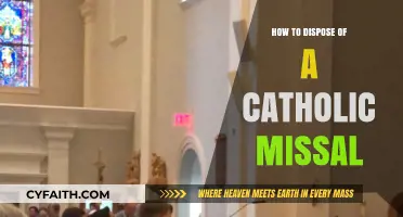 Respectfully Retiring a Catholic Missal