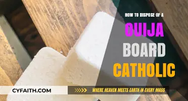 Disposing of a Ouija Board: Catholic Style