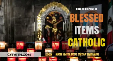 Disposing of Blessed Items: A Catholic's Guide