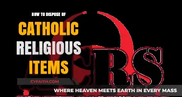 Respectfully Discarding Catholic Religious Items