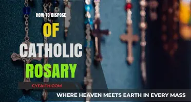 Respectfully Retiring a Catholic Rosary