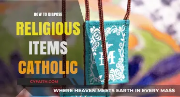 Respectful Disposal of Religious Items in Catholicism