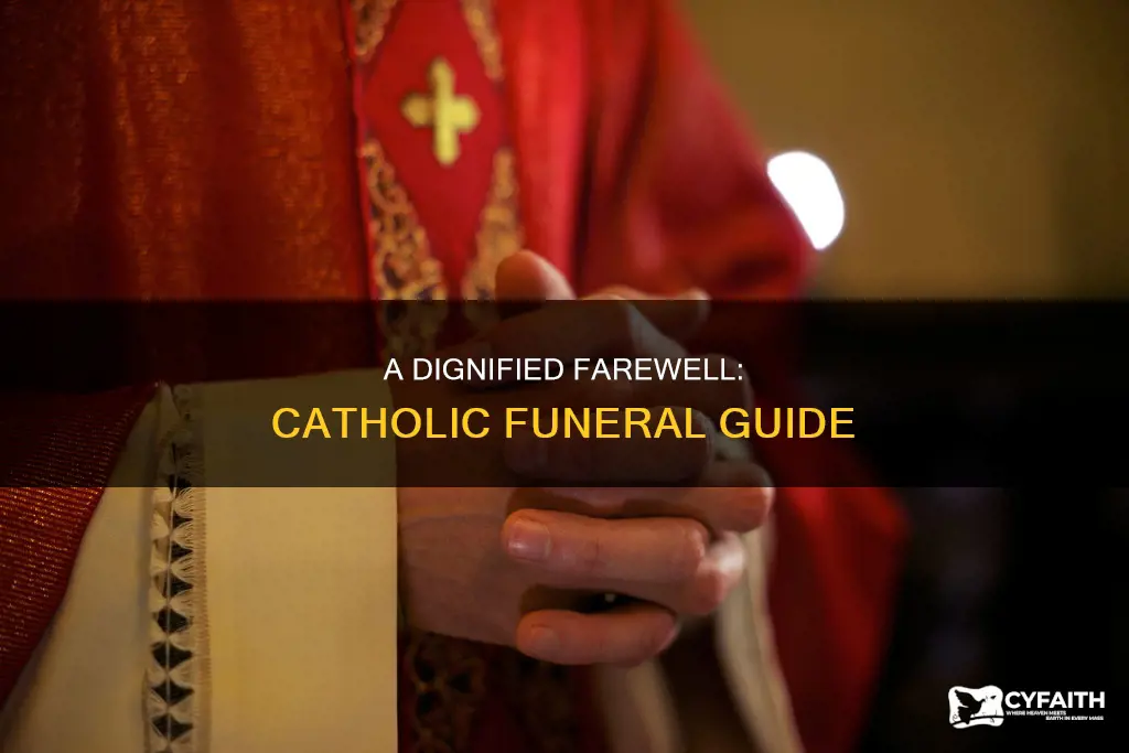 how to do a catholic funeral