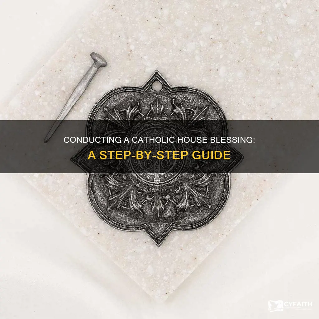 how to do a catholic house blessing