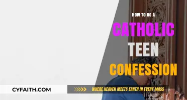 Confessing as a Catholic Teen: A Guide