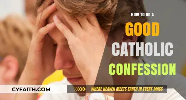 Confessing Sins: A Guide for Catholics