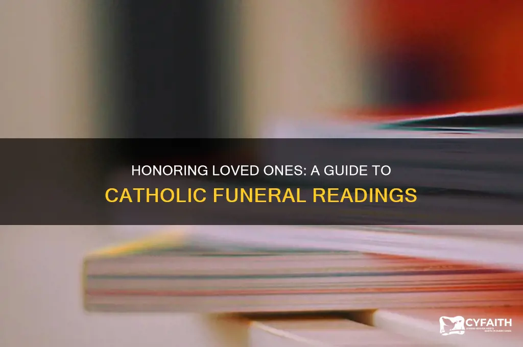 how to do a reading at a catholic funeral