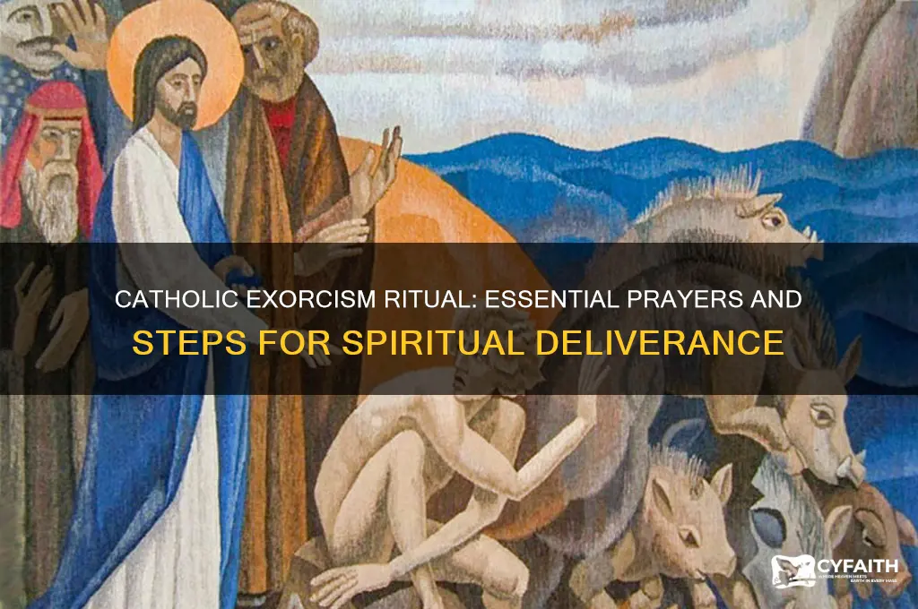 how to do an catholic exorcism and what to say