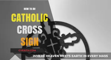 The Catholic Cross: A Guide to Signing