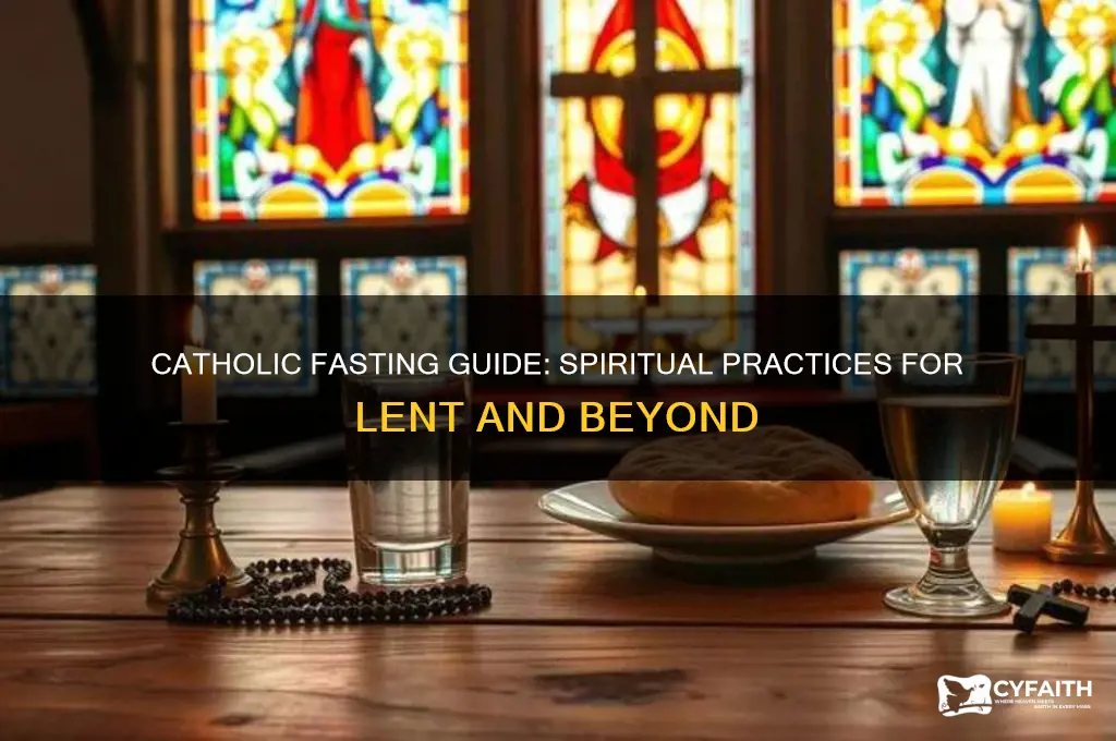 how to do catholic fasting