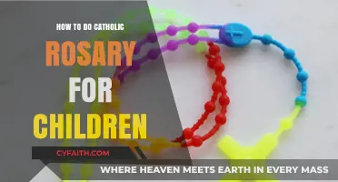 Teaching Children Catholic Rosary Prayers