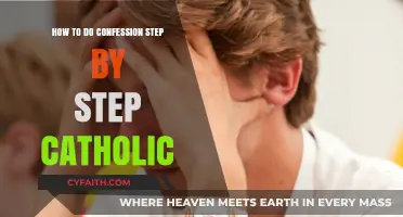 Confessing for Catholics: A Step-by-Step Guide