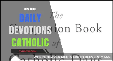 Daily Devotions: A Guide for Catholics