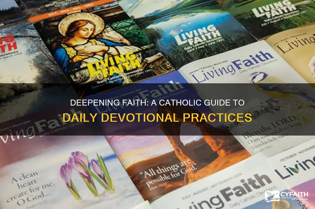 how to do devotions catholic