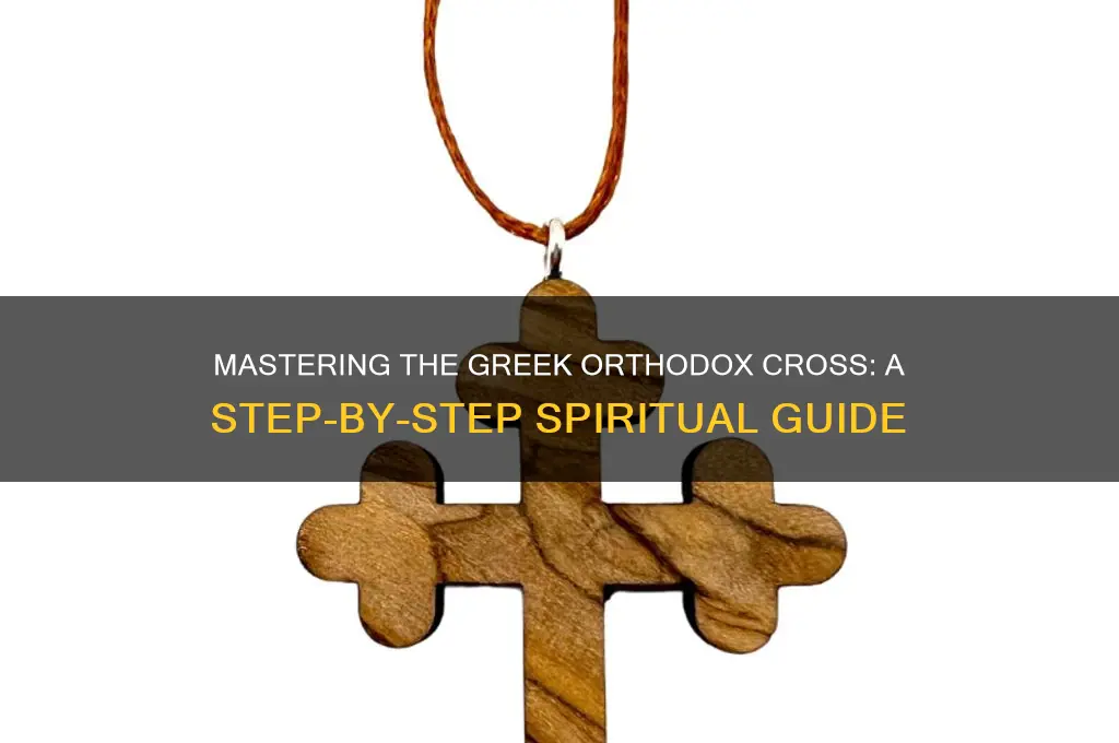 how to do greek orthodox cross