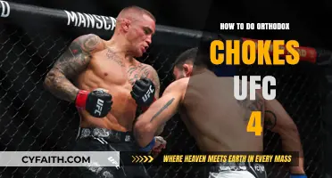 Mastering Orthodox Chokes in UFC 4: A Step-by-Step Guide
