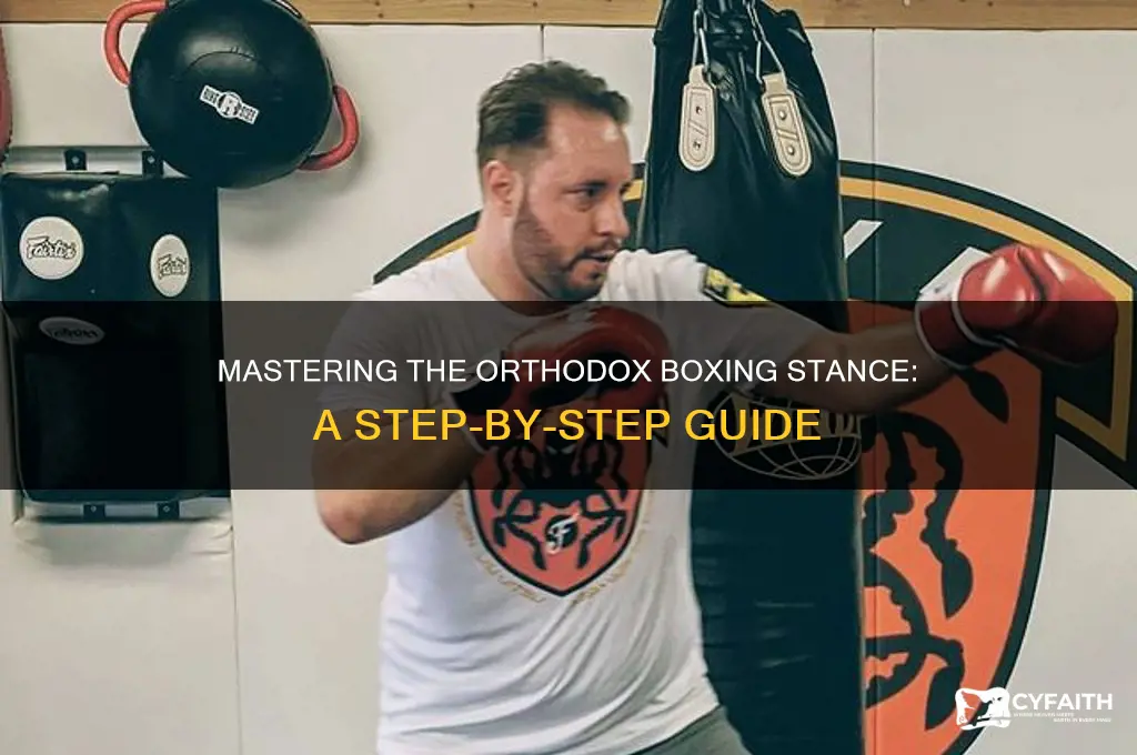 how to do orthodox stance