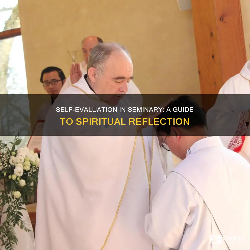 how to do self evaluation in catholic seminary
