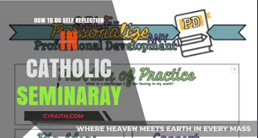 Self-Reflection Strategies for Catholic Seminarians
